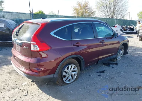 2015 Honda Cr-V Ex-L z USA, uszkodzony, nr VIN 2HKRM4H7XFH655413